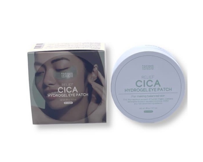 Tenzero Relief Cica Hydrogel Eye Patch Гидрогелевые патчи для глаз с центеллой (60шт)