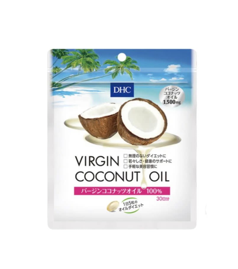 DHC Virgin Coconut oil Кокосовое масло в капсулах на 30 дней