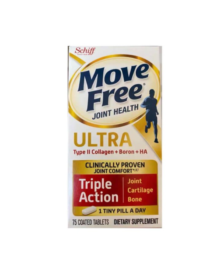 Move Free Ultra Type II Комплекс с коллагеном 2 типа, бором и гиалуроновой кислотой(75 шт.)