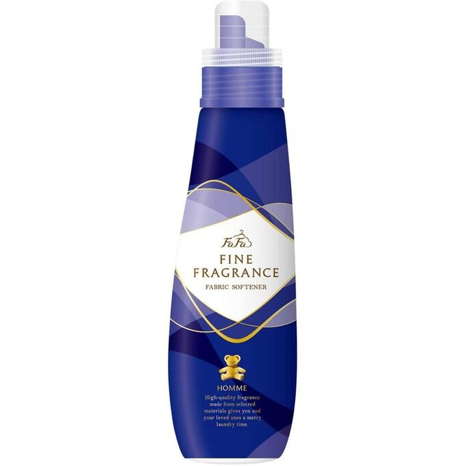NISSAN FAFA JAPAN Fine Fragrance Homme  Парфюмированный кондиционер для белья, с ароматом бергамота, жасмина, чая Дарджилинг и бобов тонка, 600мл.