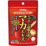 ORIHIRO Экстракт Маки, порошок панциря черепахи, экстракт женьшеня на 20 дней
