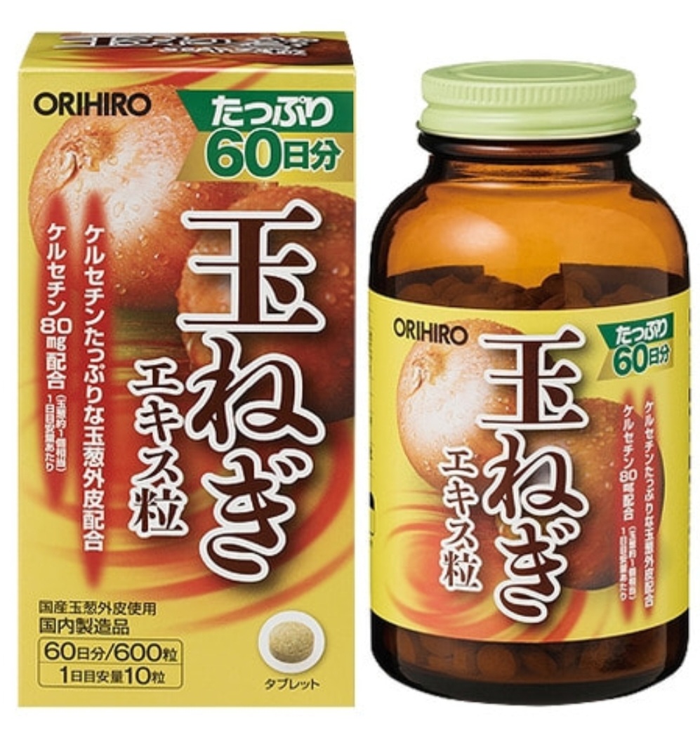 Кверцетин для антиоксидантной защиты организма Orihiro Onion Extract