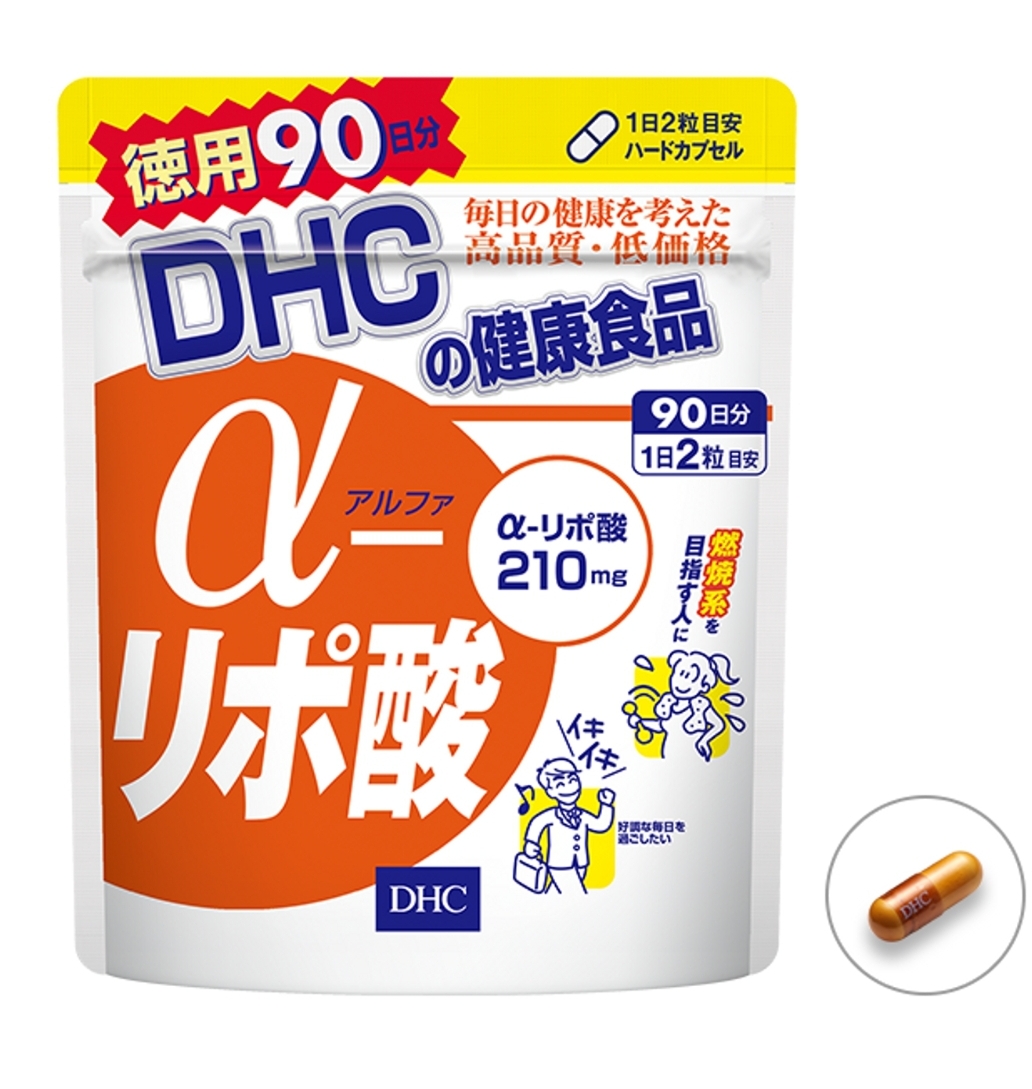 DHC Lipoic Acid Альфа-липоевая кислота на 90 дней