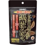 Orihiro Black Vinegar Garlic With Shijimi+Ginseng+Sesamin Натуральный комплекс для укрепления иммунитета Женьшень+орнитин +черный чеснок на 30 дней