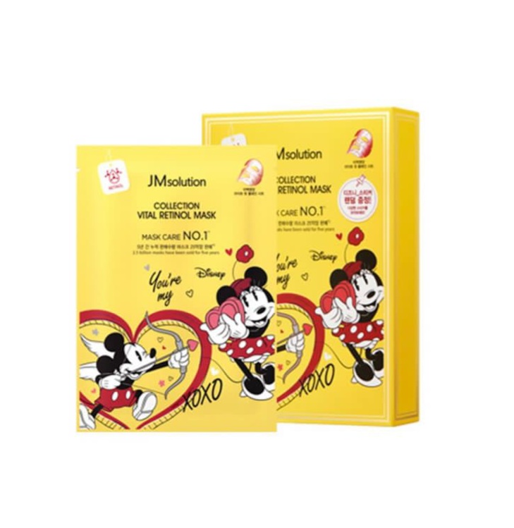 Jm Solution Disney Collection Vital Retinol Mask Энергетическая маска с ретинолом