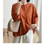 Женский лонгслив в стиле Casual