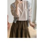 Женский лонгслив в стиле Casual