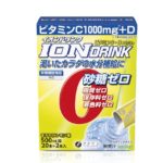 Fine Japan Ion Drink Ионный напиток с витаминами С + D без сахара, без жира для занятий спортом вкус лимона (22 саше)