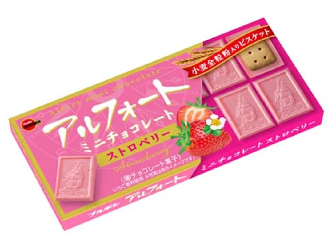 Шоколад BOURBON Alfort Mini Strawberry Альфорт Мини клубничный