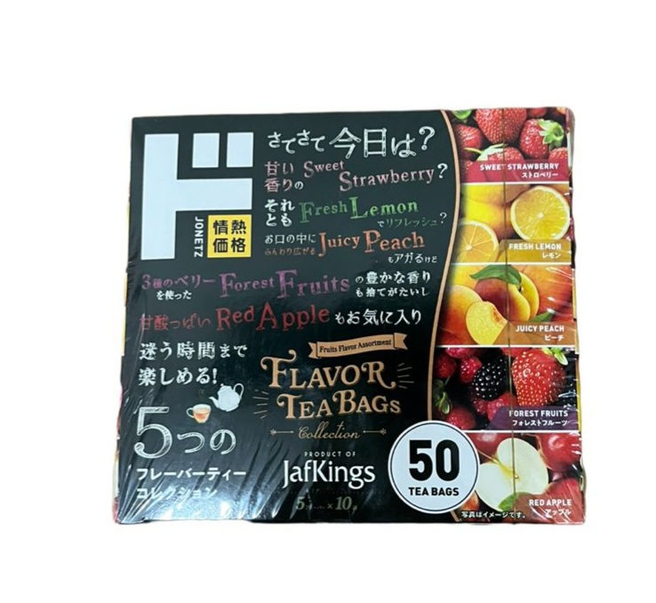 Jafkings Flavor Tea Bags Японский фруктовый чай (50 пакетиков)