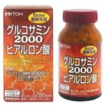 ITOH Glucosamine 2000 Hyaluronic Acid Глюкозамин и гиалуроновая кислота для здоровья суставов на 30 дней