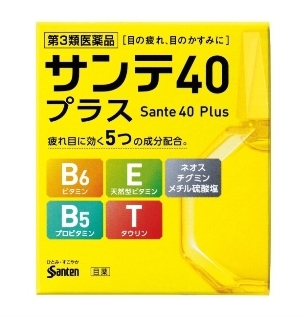 Sante 40 plus Глазные капли с витаминами и таурином