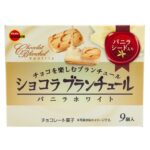 BOURBON Blancheur Vanilla Шоколад  сэндвич со вкусом ванили (9шт)