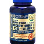 Natural 365 Super Power Anchovy Omega — 3  1200 mg + Vitamin D Комплекс для здоровья Омега — 3 с витамином D